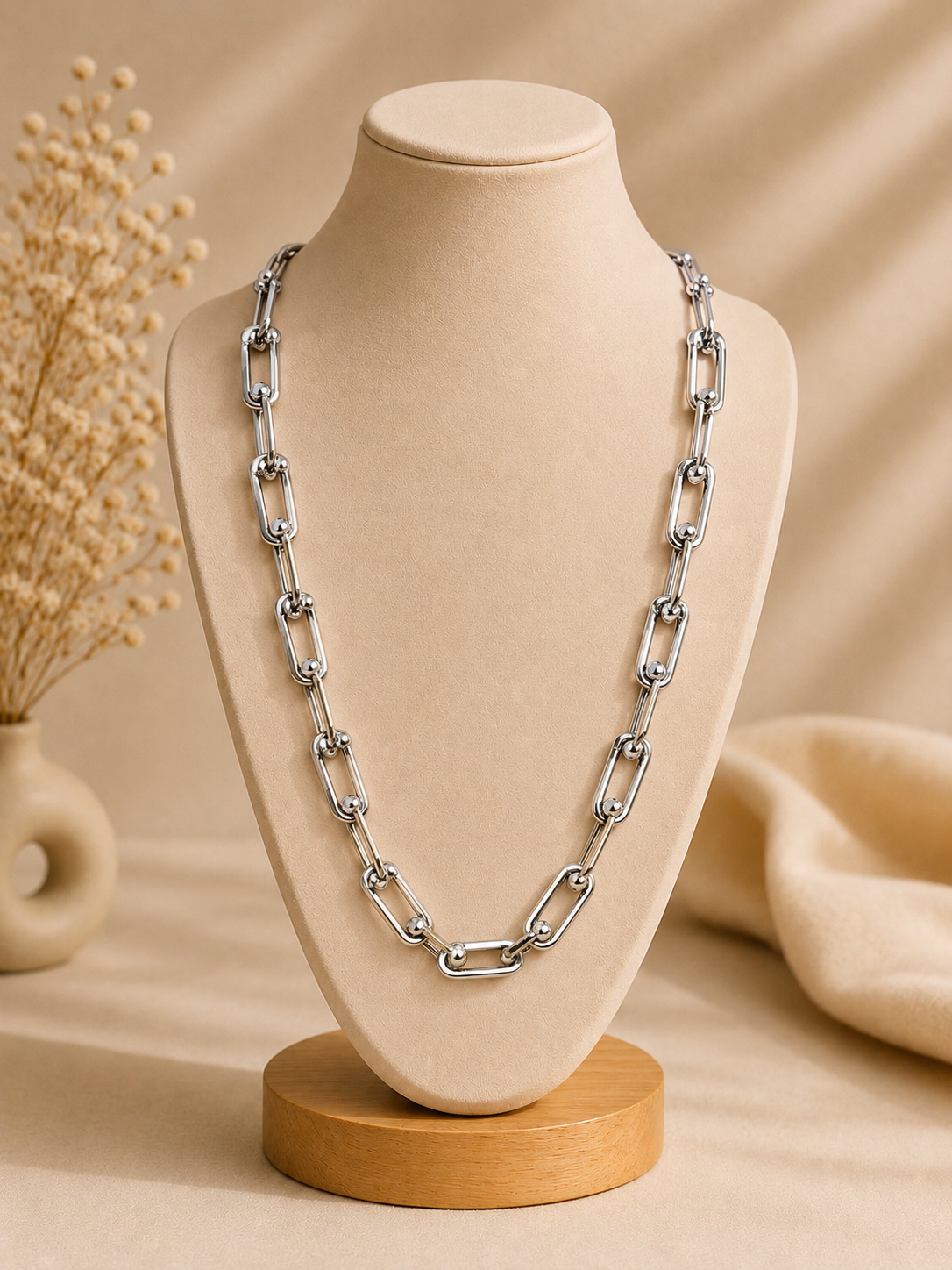 Aster Silver Necklace