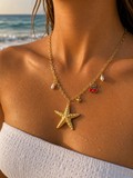 Cherry Stars Necklace