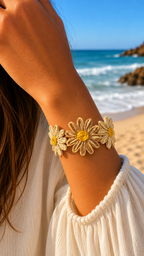 Beach Flower Bracelet