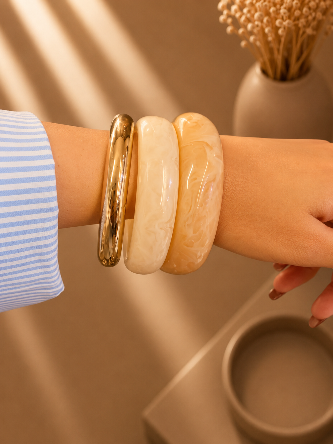 Blue Night Bangles