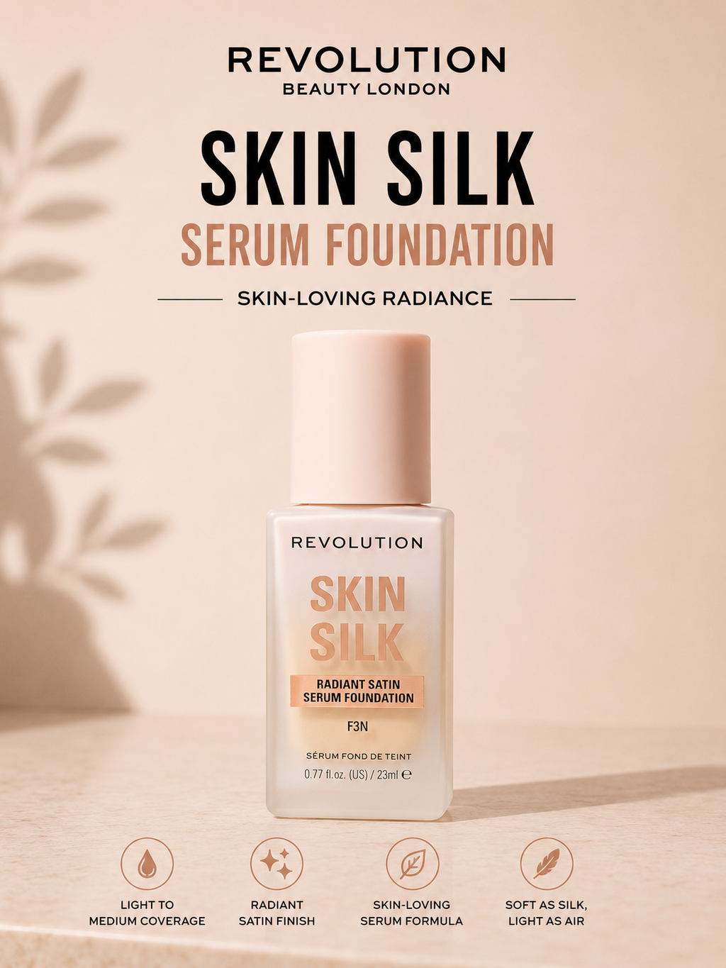 Revolutions skin silk foundation