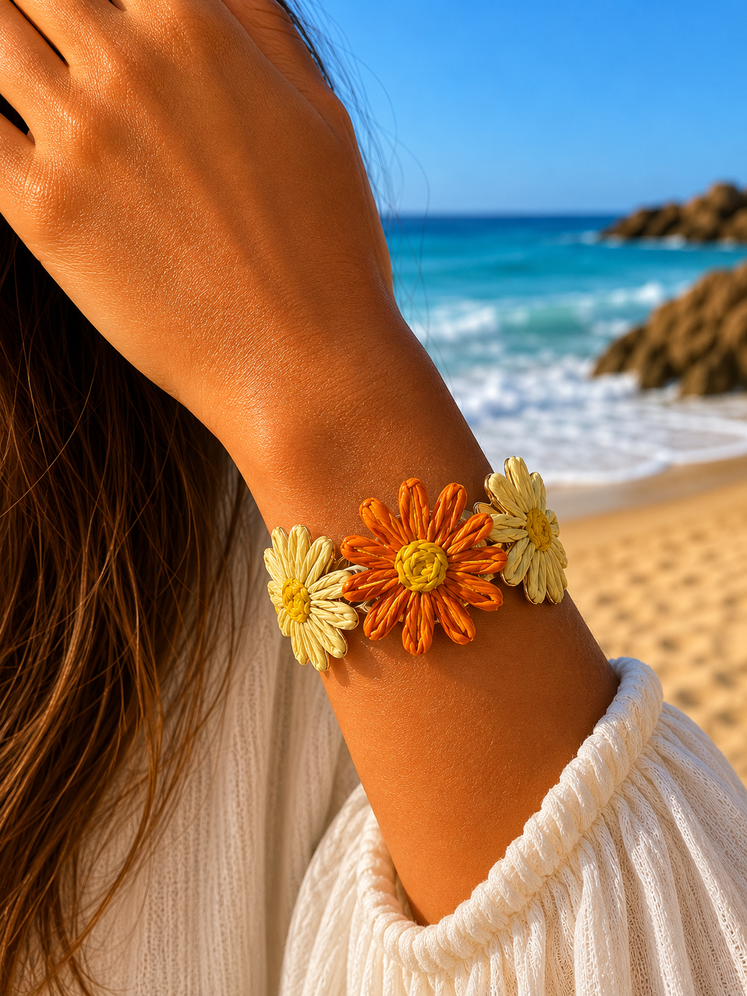 Beach Flower Bracelet