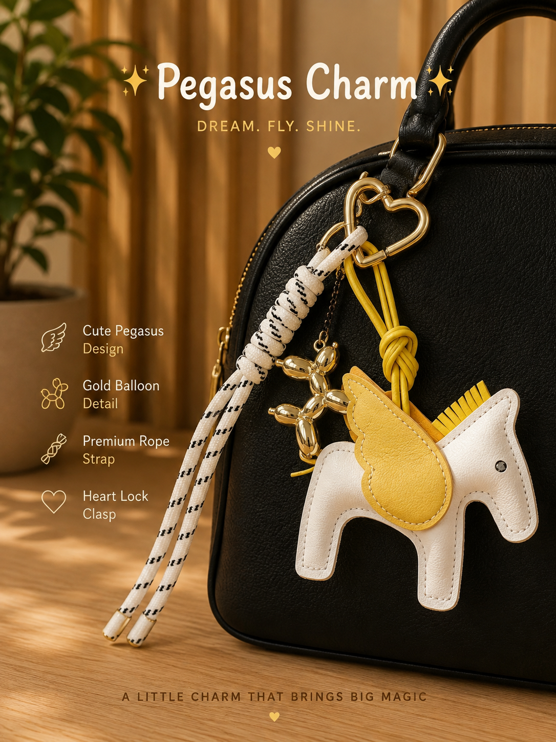 Pegasus Bag Charm. الصورة الرئيسية