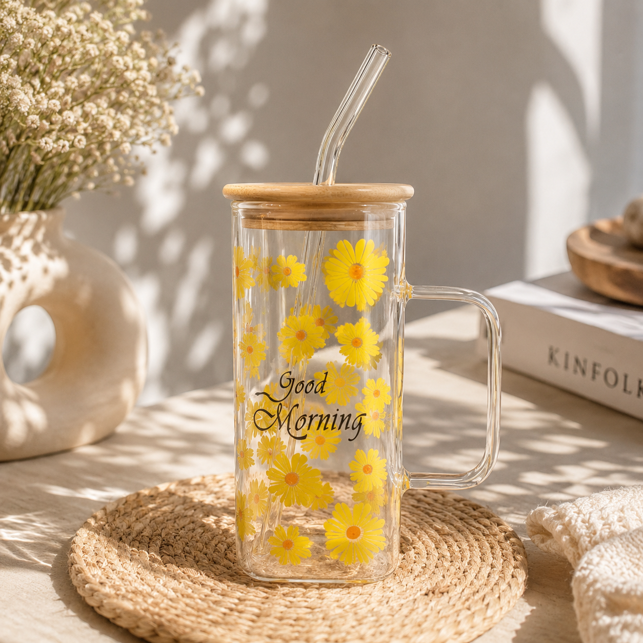 Sunflower Ice Coffee Mug الصورة الرئيسية
