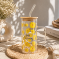 Sunflower Ice Coffee Mug