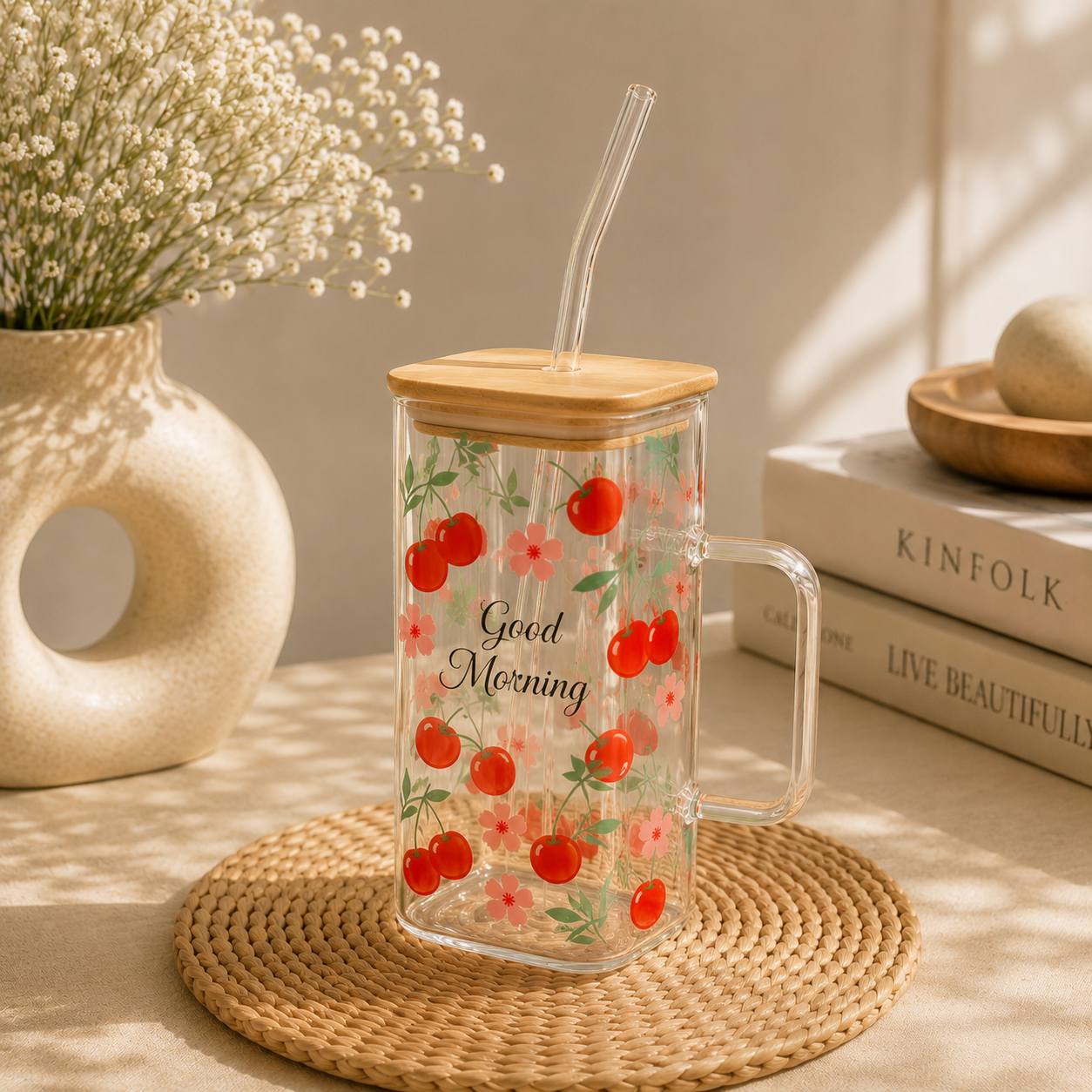 Cherry Ice Coffee Mug الصورة الرئيسية