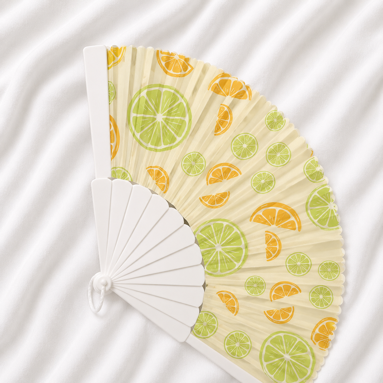Hand Fan | Green Lemon