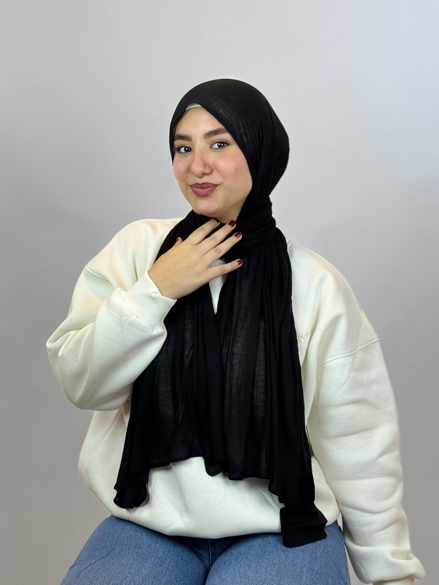 طرحه جل كويتي منقوش