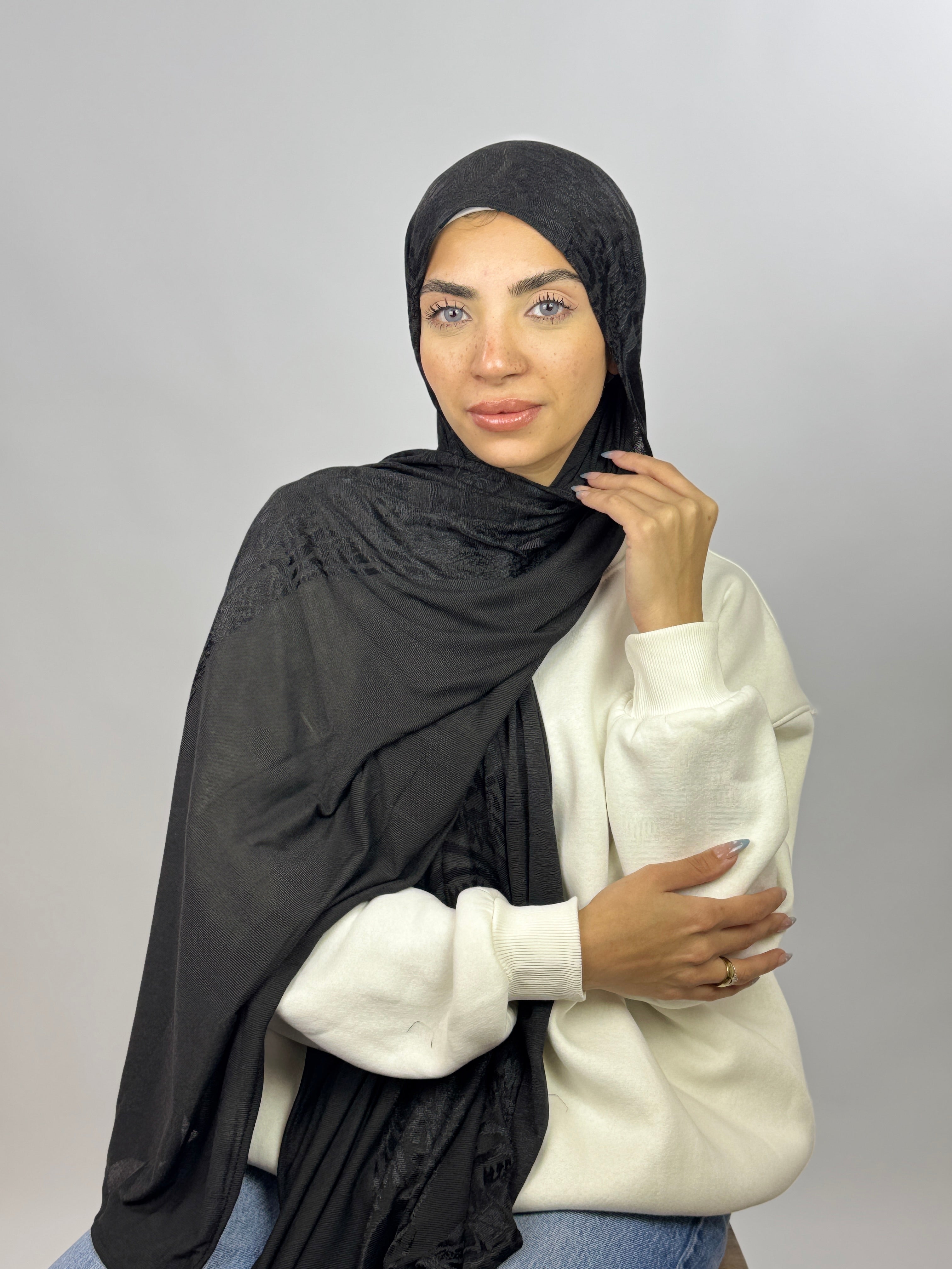 طرحه جل كويتي منقوش