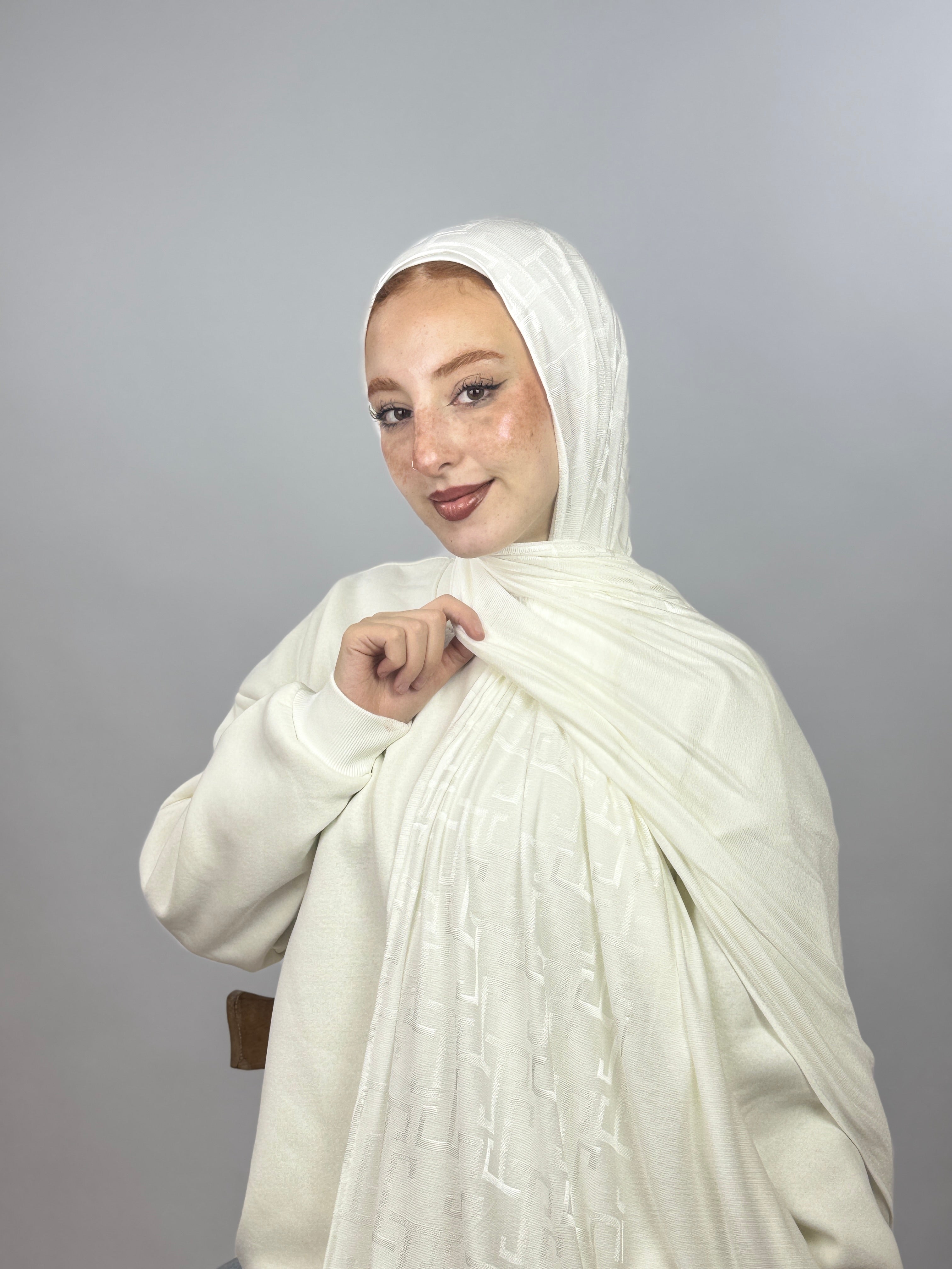 طرحه جل كويتي منقوش