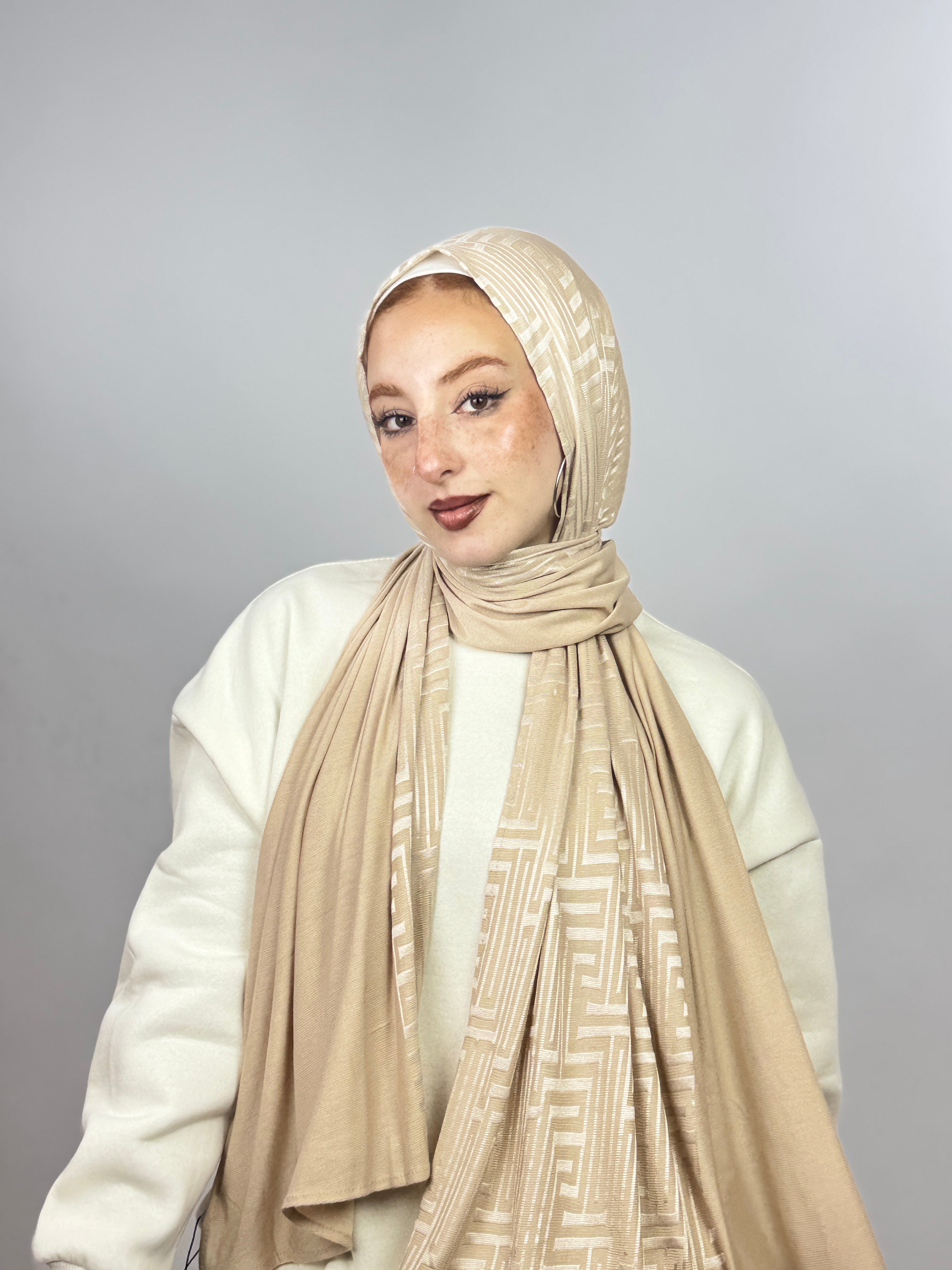 طرحه جل كويتي منقوش
