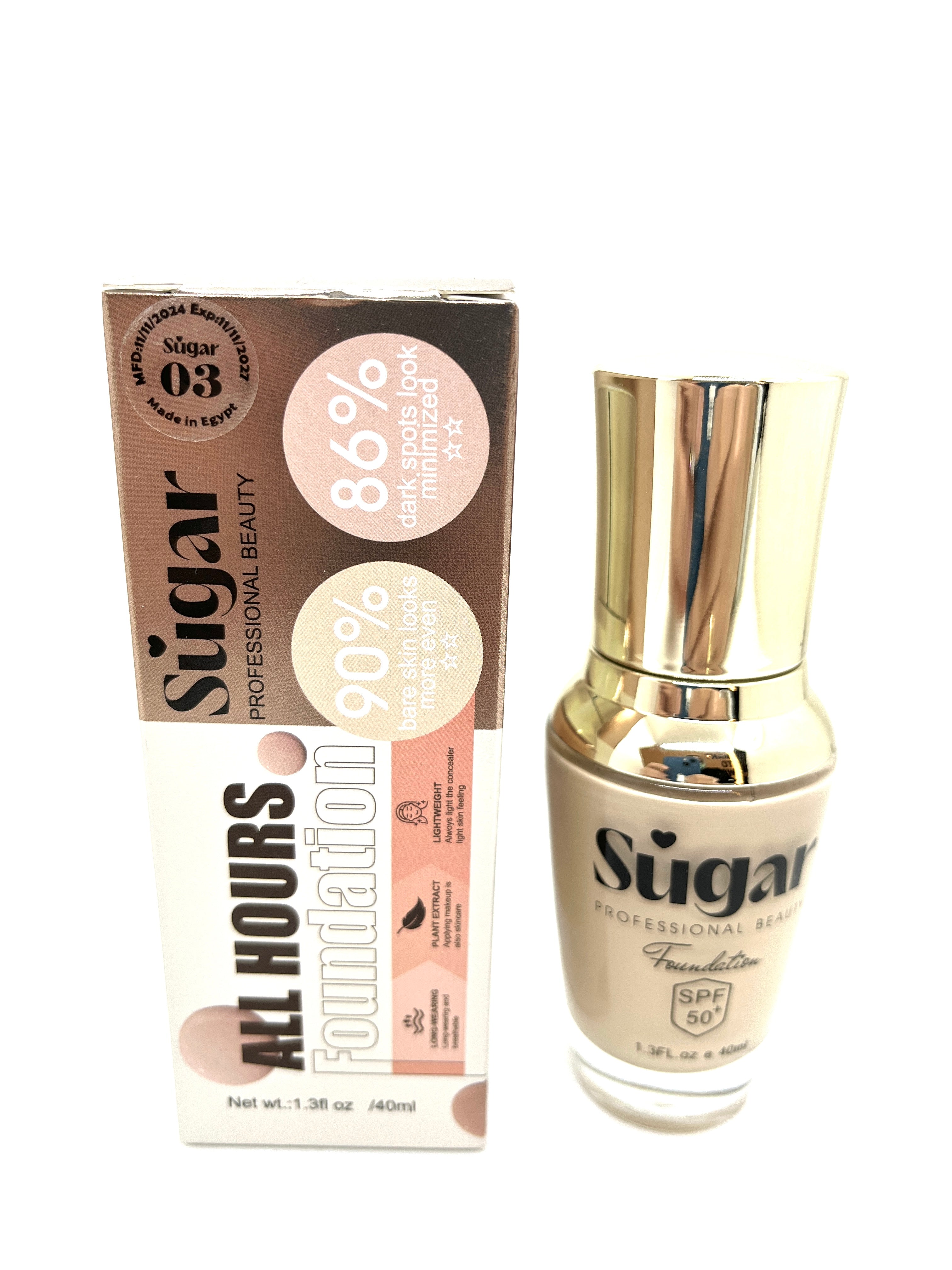 Sugar Foundation - كريم اساس شوجر