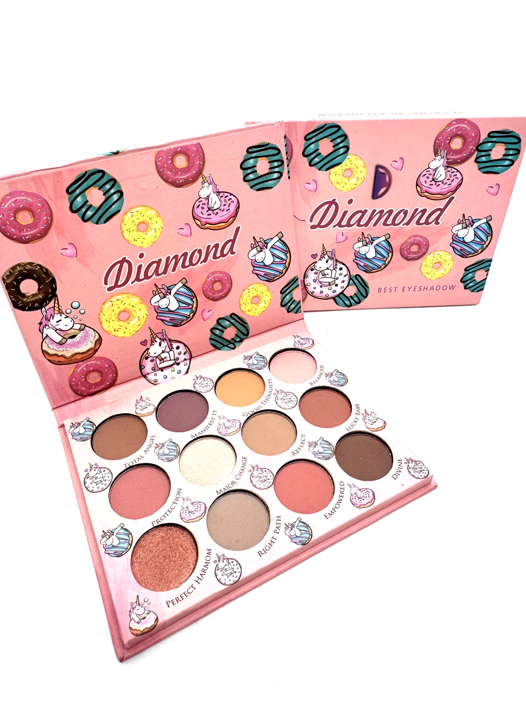 DIAMOND BEAUTY EYESHADOW PALETTE 12 COLORS - شادو دياموند١٢لون