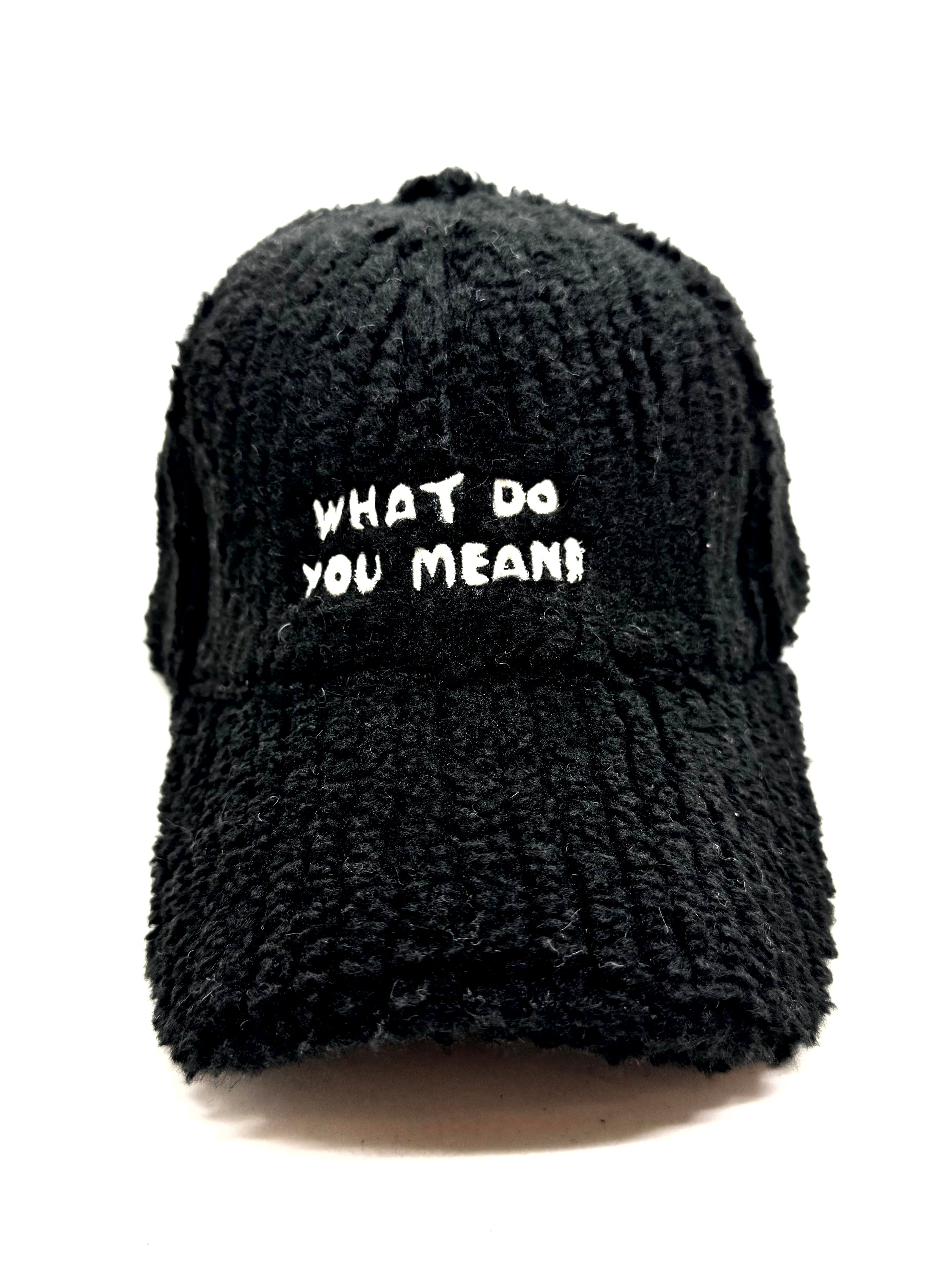 كاب فرو نسائي-WHAT DO YOU MEAUI