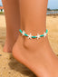 Anklet | White Stars