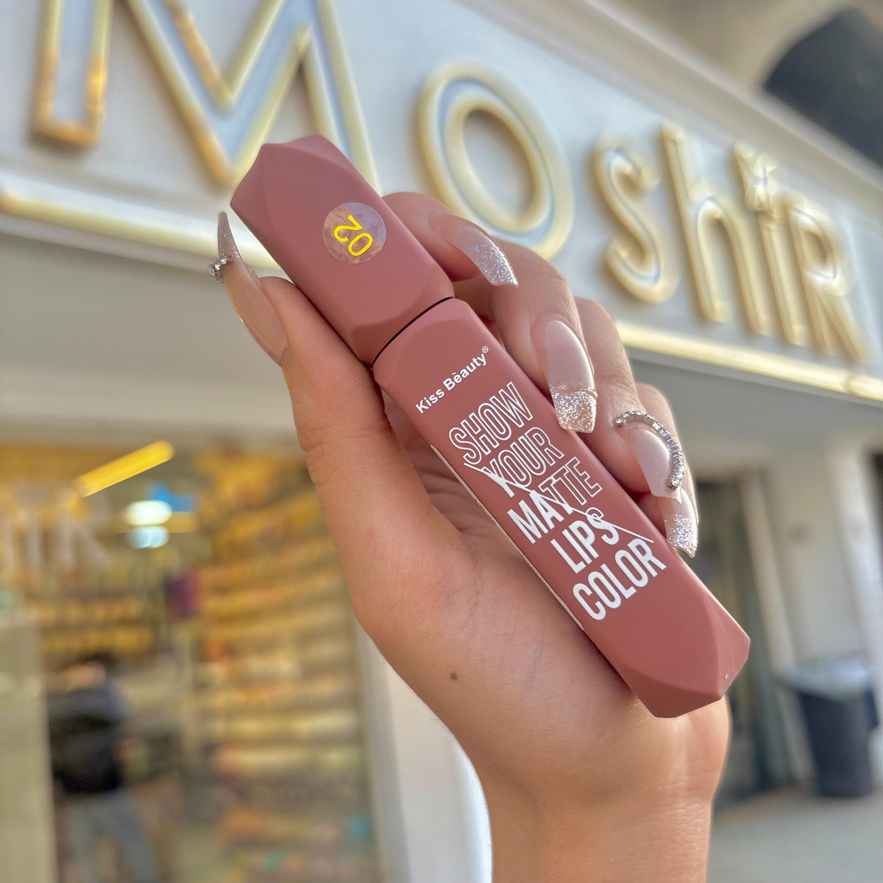 Kiss Beauty Liquid Lipstick -روج سائل كيس بيوتي