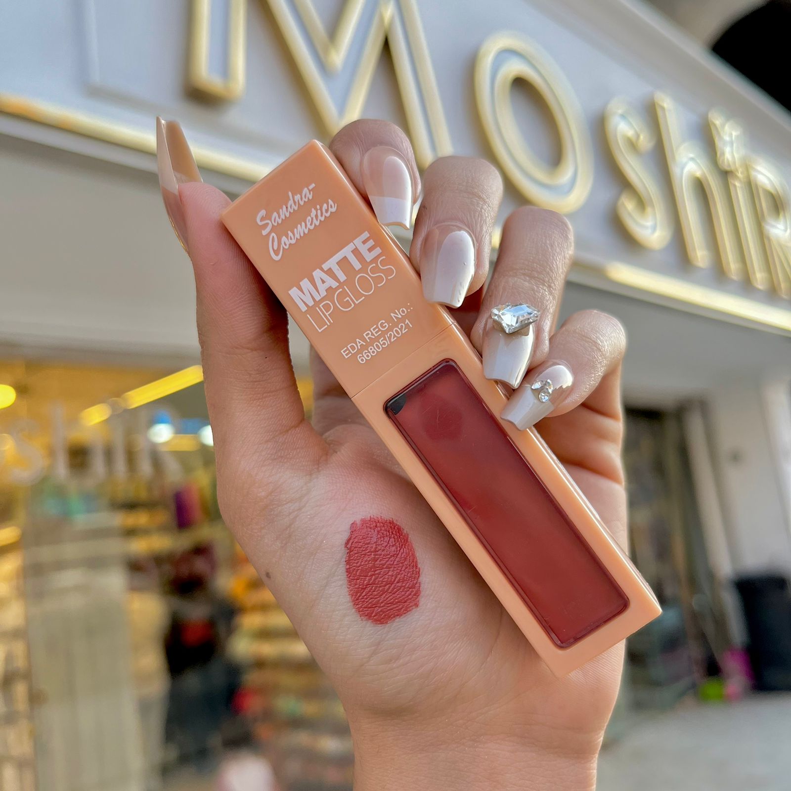 روج سائل ساندرا - sandra liquid lipstick
