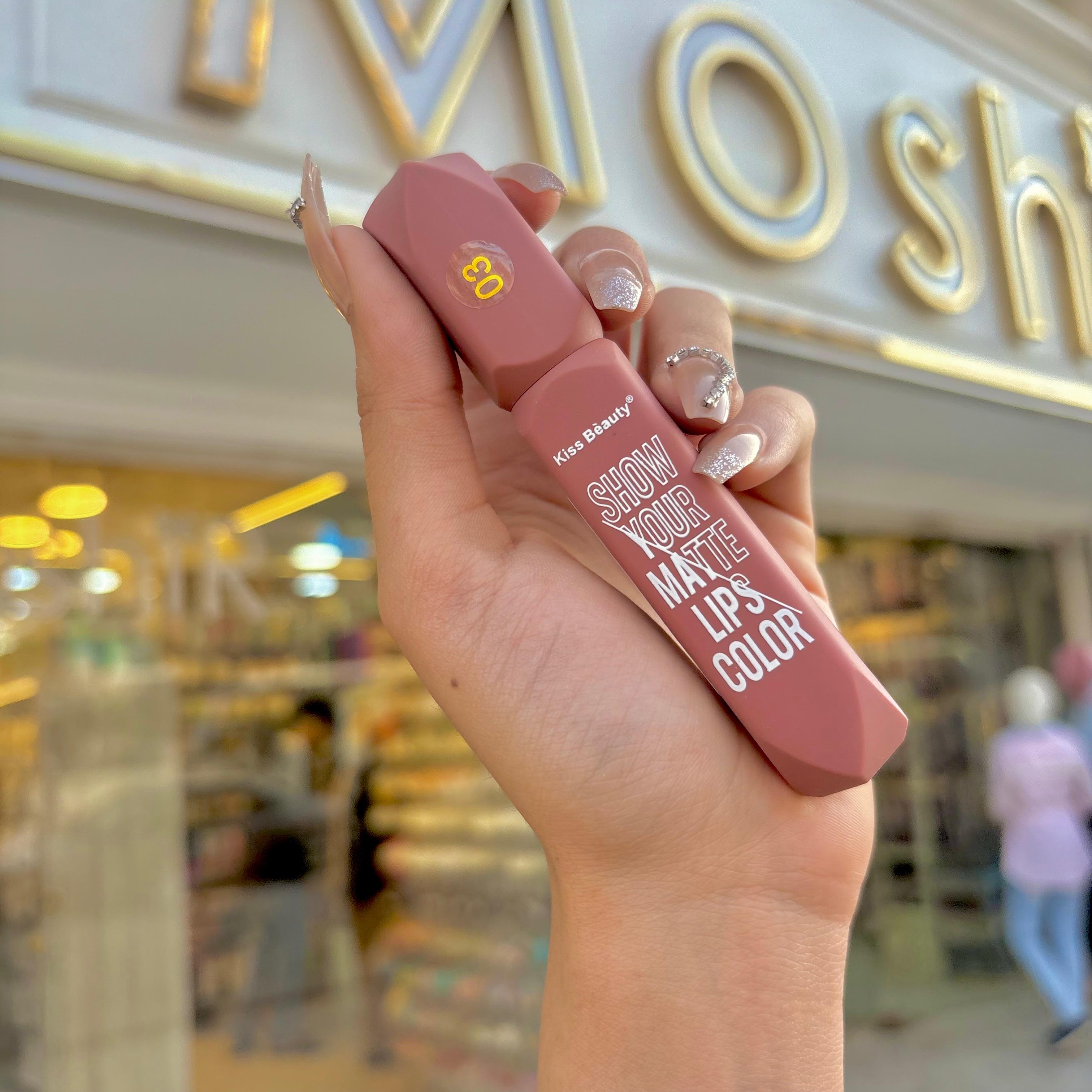 Kiss Beauty Liquid Lipstick -روج سائل كيس بيوتي