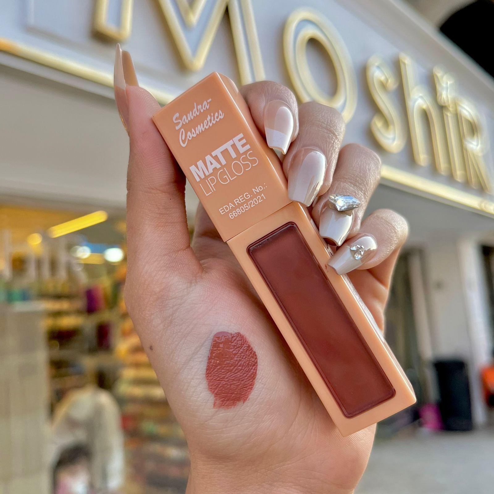 روج سائل ساندرا - sandra liquid lipstick