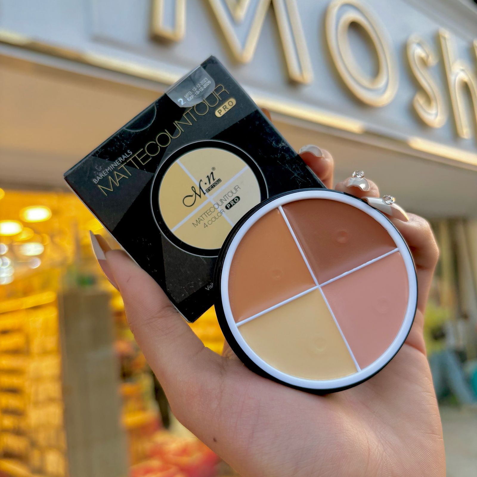 M.N Matte Contour 4 Colors - كنتور ام ان٤ لون