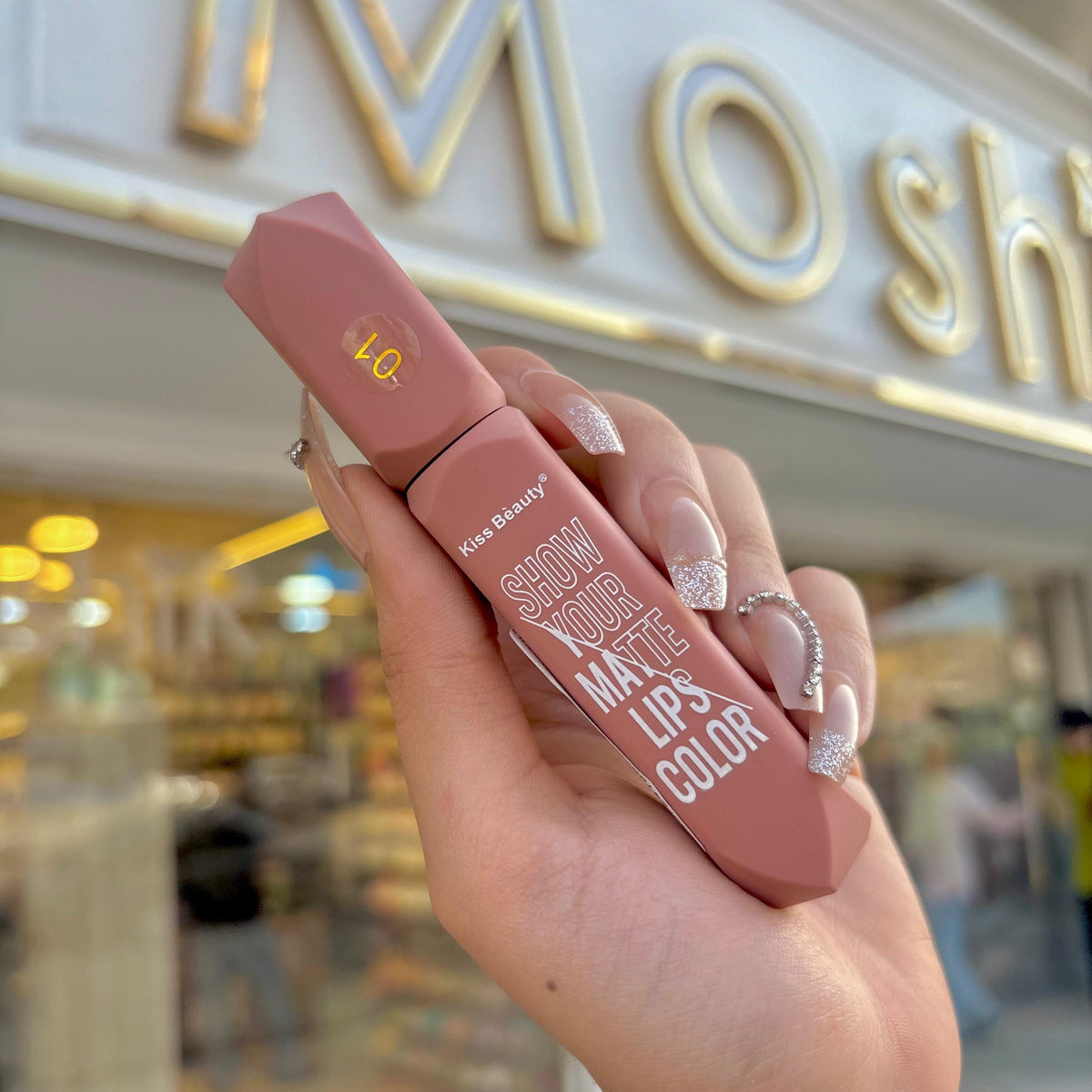 Kiss Beauty Liquid Lipstick -روج سائل كيس بيوتي