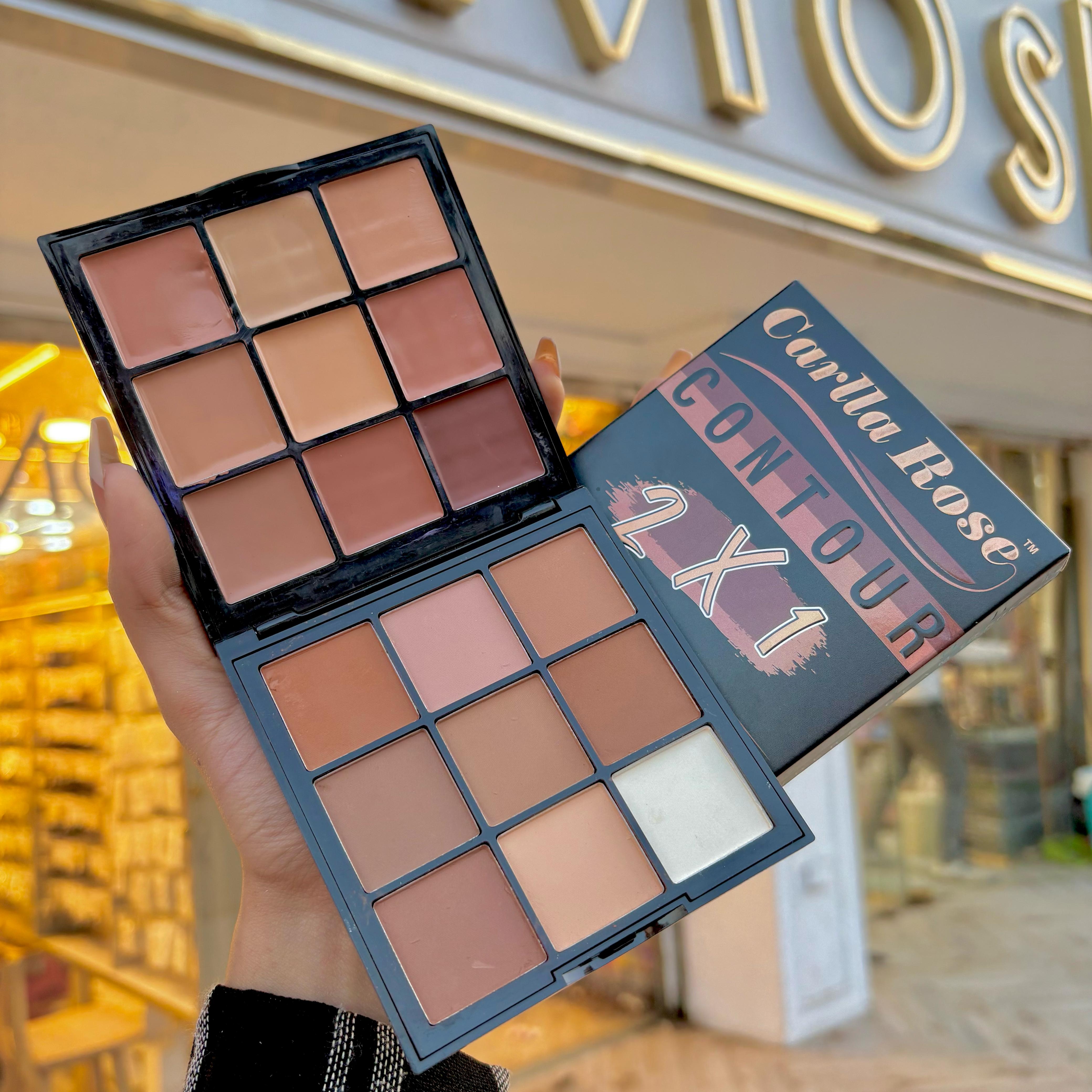 Carlla Rose Contour Palette 2*1 - كنتور كارلا روز