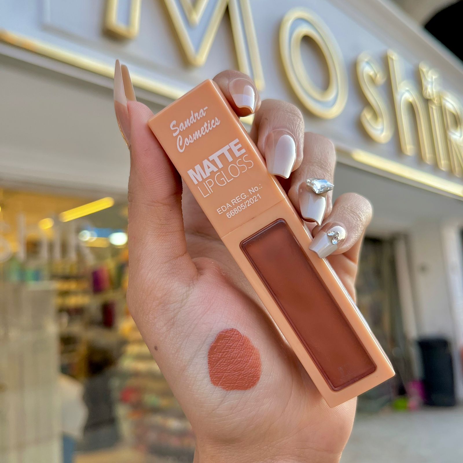 روج سائل ساندرا - sandra liquid lipstick