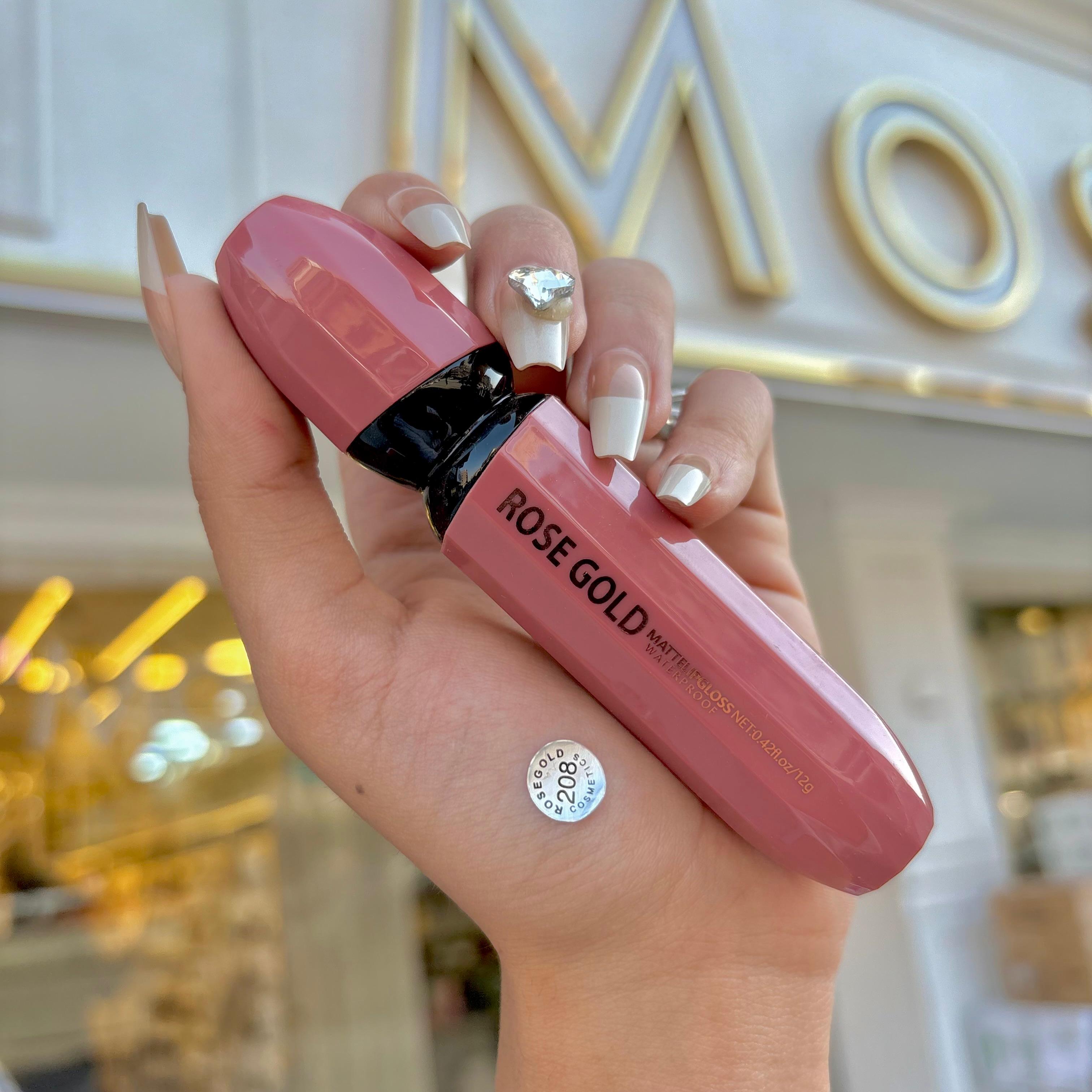 Rose Gold Liquid Lipstick - روج سائل روز جولد