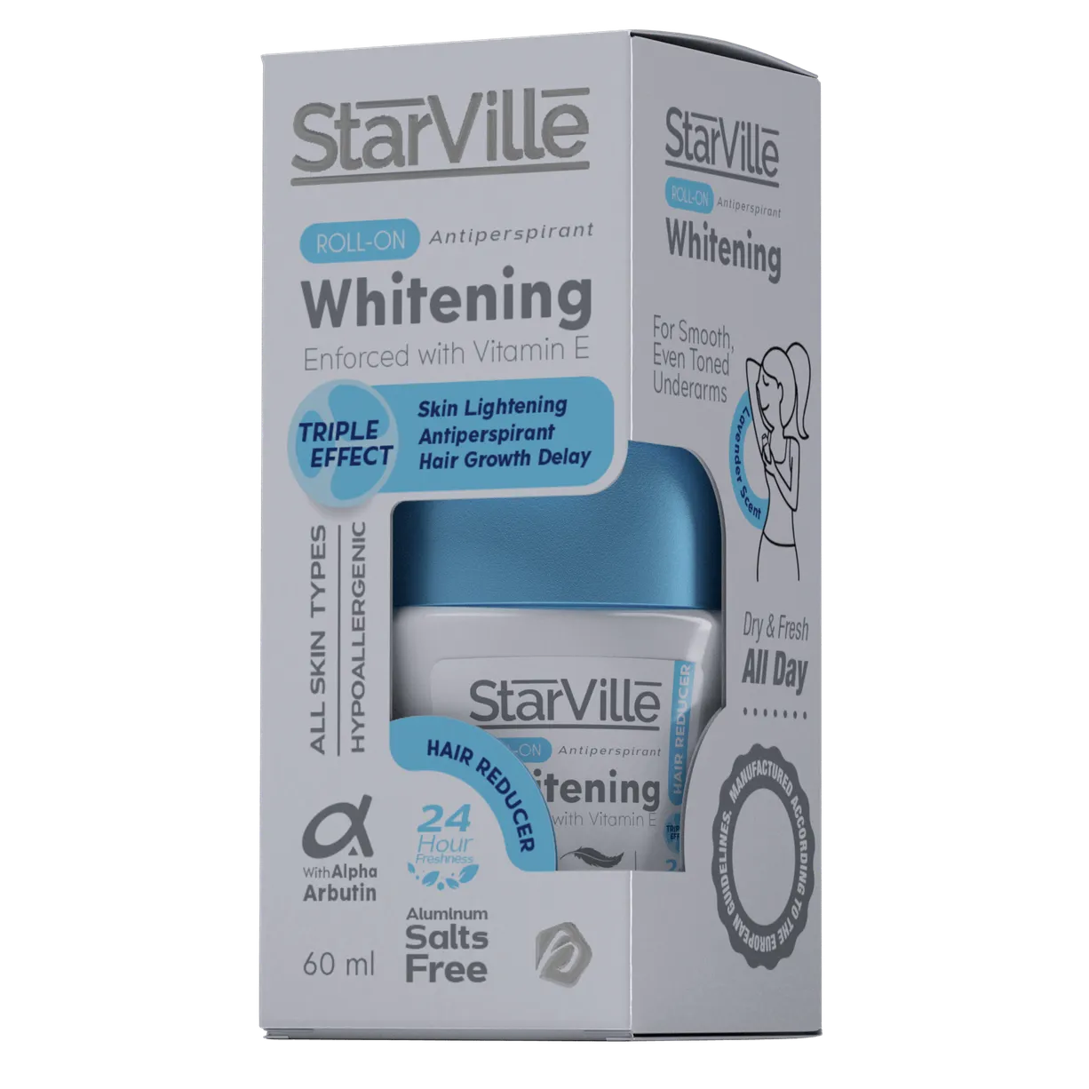 STARVILLE-Roll On Whitening 60 ML
