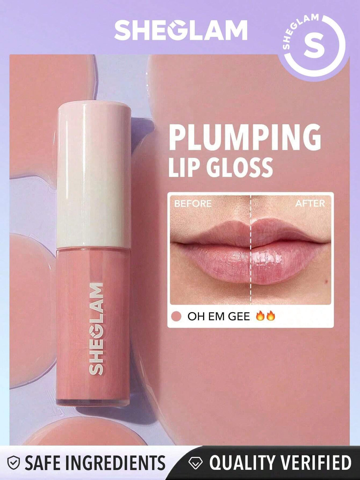 lip gloss sheglam