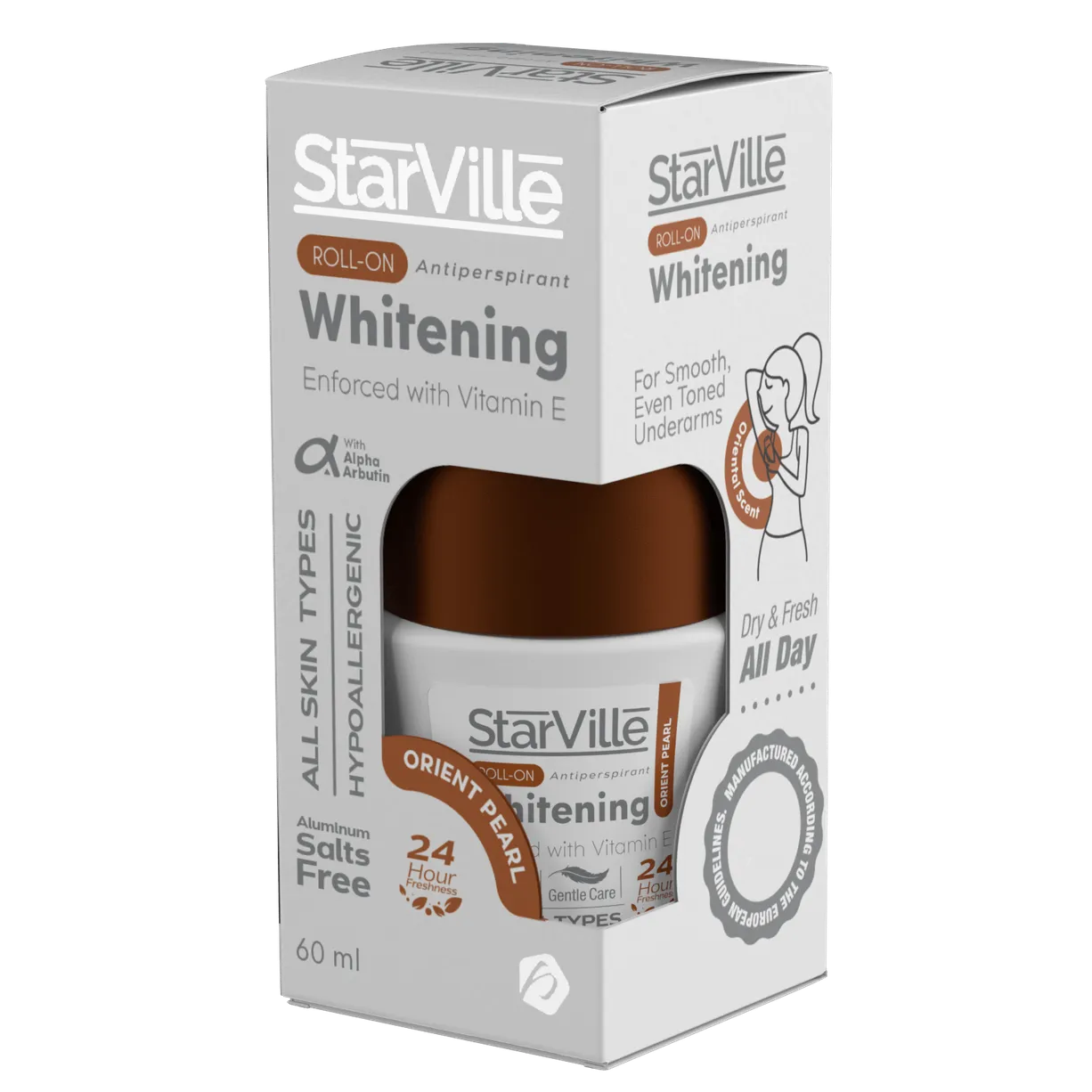 STARVILLE-Roll On Whitening 60 ML